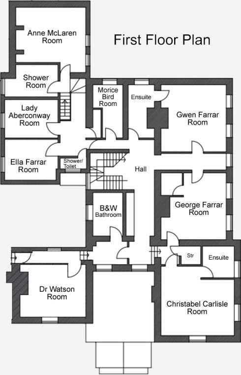 To scroll through rooms, dble click on a room photo on our web site